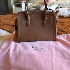 Kate Spade Tan Leather Satchel